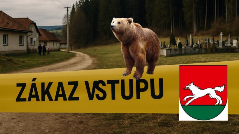 POHOTOVOSTNÝ STAV: Medveď sa objavil pri  TEJTO DEDINE aj CINTORÍNE! Obyvatelia majú OBMEDZIŤ POHYB
