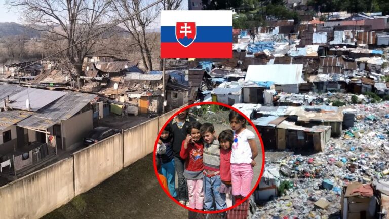 VIDEO:  Slovák natočil video ako z Indie: Rómska osada pri štadióne v Stropkove vyzerá ako slum z Bombaja