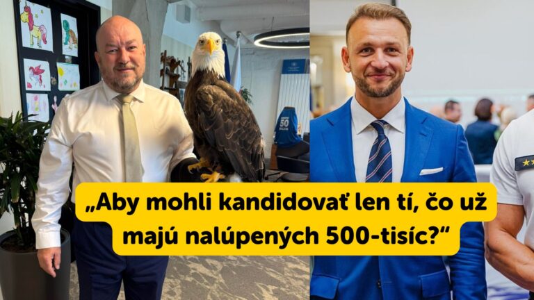 HULIAK sa ostro pustil do ŠUTAJA: Aby mohli kandidovať len tí, čo už majú nalúpených 500-tisíc?“ Odkazuje