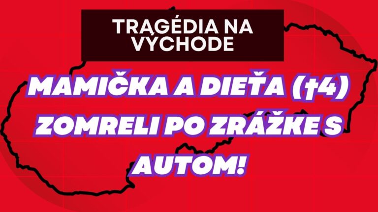 OBROVSKÁ TRAGÉDIA: Mamička a malé dievčatko neprežili zrážku s autom.