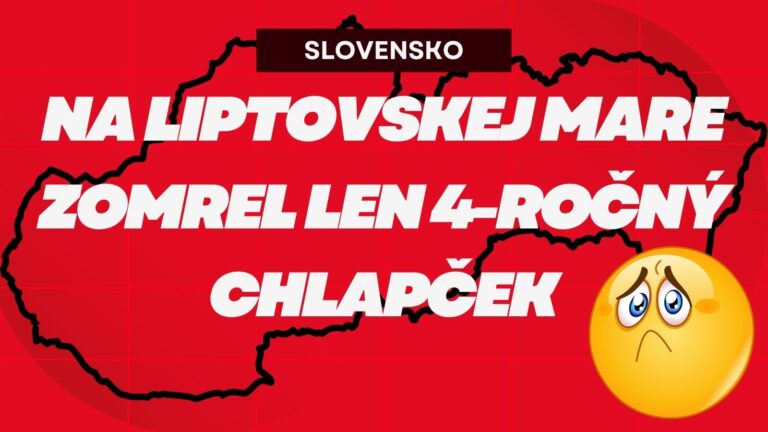AKTUÁLNE: Na Liptovskej Mare sa utopil len 4-ročný chlapček
