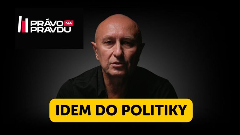 AKTUÁLNE: Zoroslav Kollár vstupuje do politiky: Zakladá stranu, útočí na elity a sľubuje „pravdu“