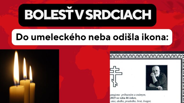 SLZY A TICHO. ZOMREL užasný herec a režisér, ktorého všetci zbožňovali. Kultúra stráca veľkého človeka
