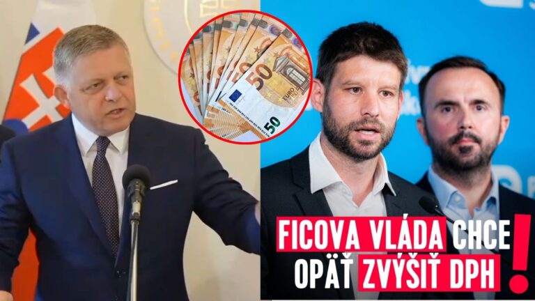 MIMORIADNE: ŠIMEČKA tvrdí, že FICO chce zvýšiť daň z 23% na 25%. Pre mnoho ľudí to BUDE LIKVIDAČNÉ