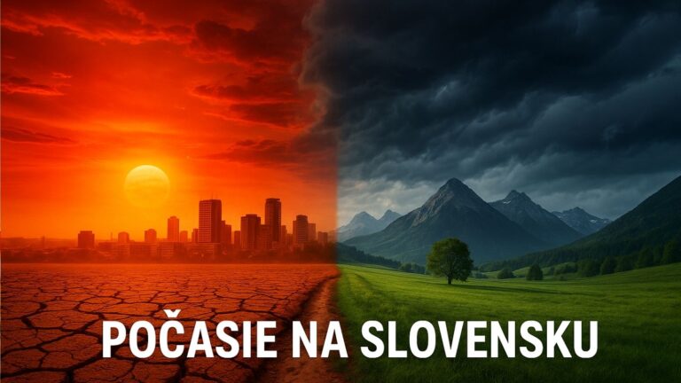 SLOVÁCI pripravte sa: Ešte jeden horúci deň a potom príde zlom. Zabudnite na KRAŤASY