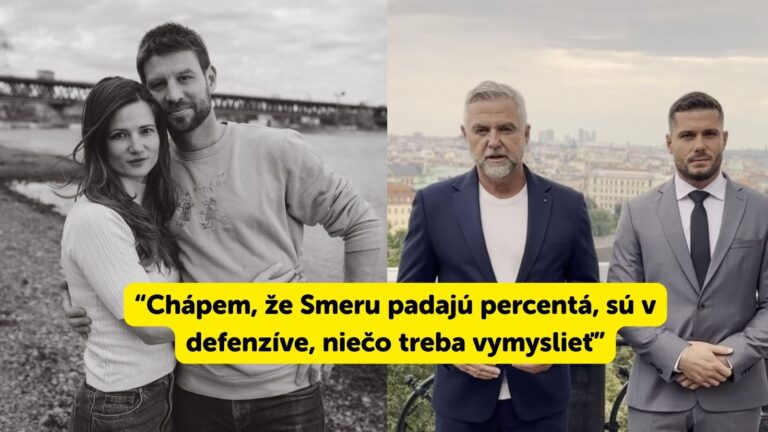 Šimečka: „Moju partnerku vyhnali zo Slovenska a ani v zahraničí jej nedajú pokoj, prestaňte ju konečne obťažovať“