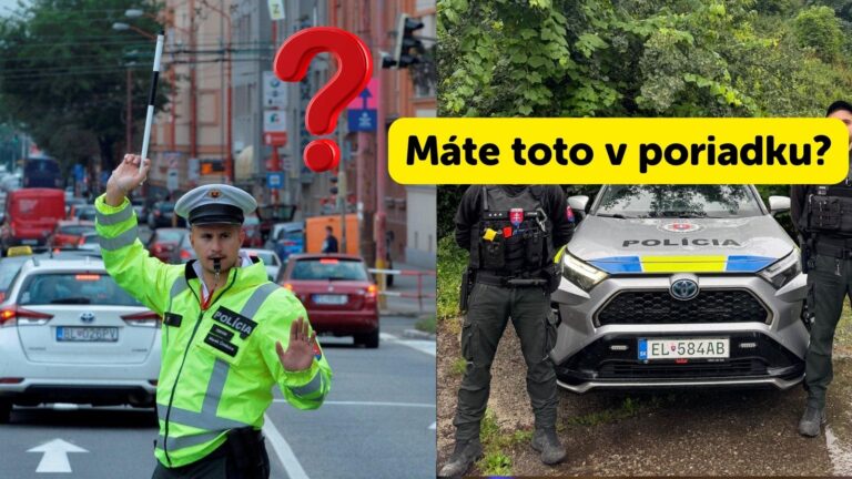 DÔLEŽITÁ zmena pre všetkých, či majú vodičák. Za toto môžete dostať VEĽKÚ POKUTU. Neriskujte