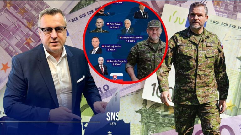 Danko porovnal prezidentské platy a zaútočil NA PELLEGRINIHO. Zarába najviac zo všetkých. VIAC ako ZELENSKYJ