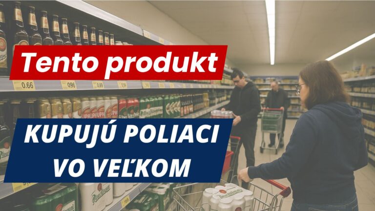 Tisíce Poliakov chodia nakupovať na SLOVENSKO tento produkt. Je u nás výrazne LACNEJŠÍ