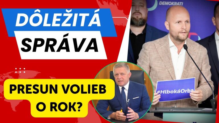 DÔLEZITÉ: Naď obviňuje FICA: Bojí SA PREHRY! Chce PRESUNÚŤ KOMUNÁLNE VOĽBY o rok neskôr