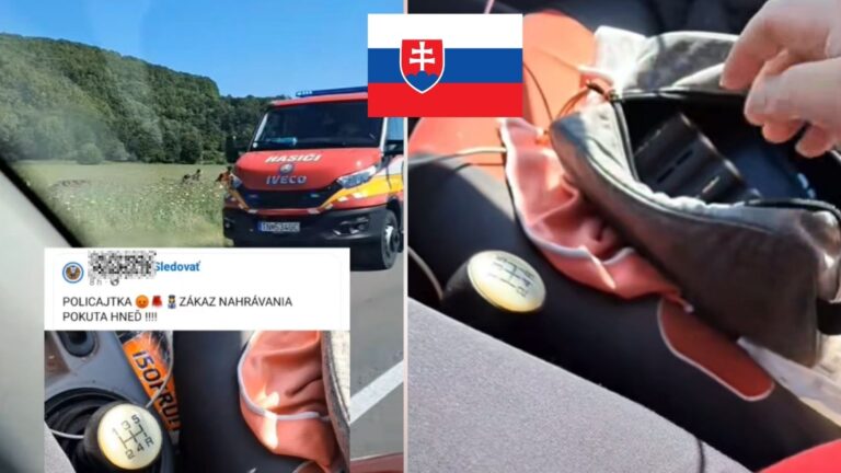 VIDEO: Slovák si natáčal nehodu z AUTA. POLICAJTI HO HNEĎ zastavili a dali mu MASTNÚ POKUTU