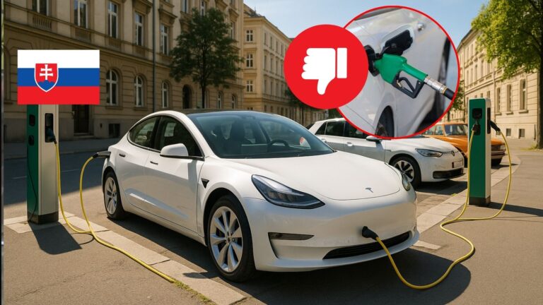 Slováci nechcú dať zbohom spaľovacím autám. Predaj elektromobilov rapídne klesá. TOTO SÚ ČÍSLA