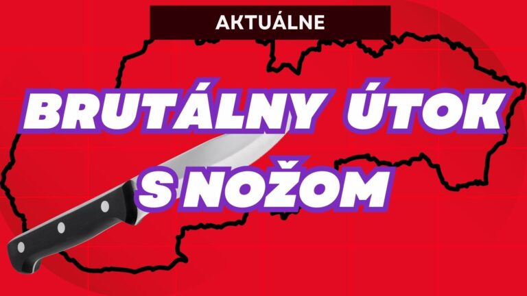 HRÔZA V NUTRE: ŽENU dobodali v jej byte. Muž sa snažil umyť nôž
