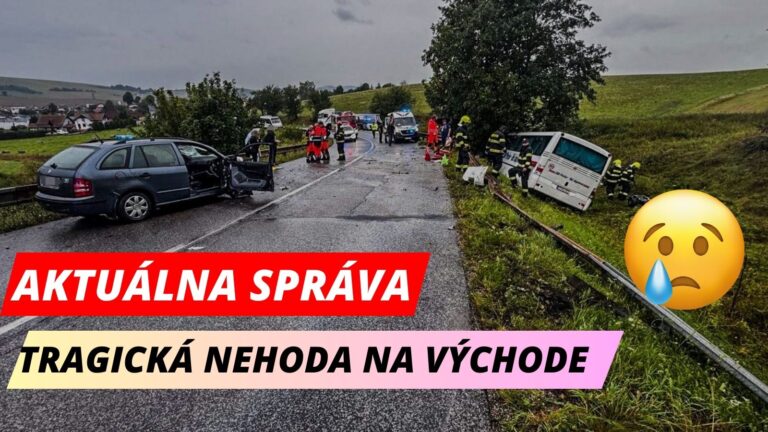 TRAGÉDIA na Spiši: Autobus sa zrazil s osobným autom. JEDEN ČLOVEK ZOMREL