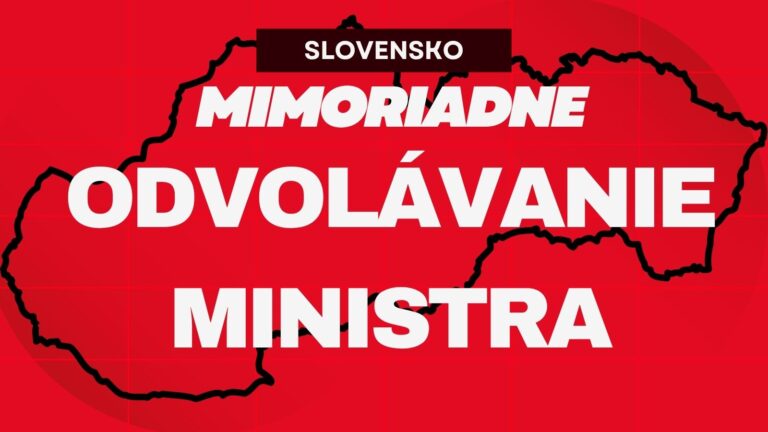 MIMORIADNE: OPOZÍCIA chce v stredu rokovať o odvolávaní ministra Šaška, kvôli tendru
