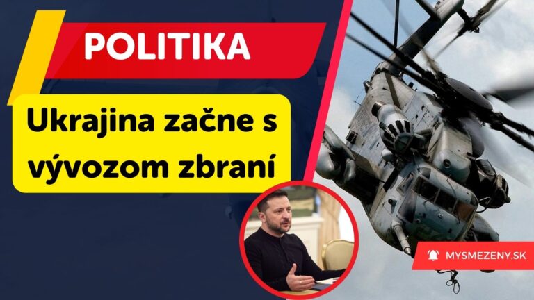 Ukrajina začne s vývozom zbraní: „Made in Ukraine“ a bojom preverené systémy