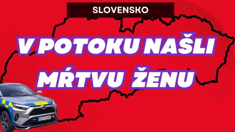 TRAGICKÁ UDALOSŤ: V potoku našli MŔTVU Andreu (49), polícia preveruje okolnosti smrti