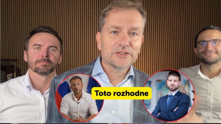 ŠIMEČKA v panike? Líder PS-ka čelí ultimátu od MATOVIČA, ktoré môže roztrhať opozíciu