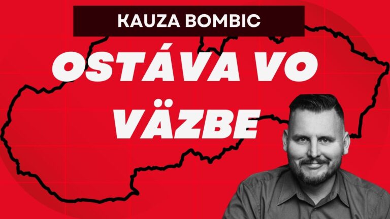 AKTUÁLNE: Bombic ostáva za mrežami: súd potvrdil väzbu muža obžalovaného z extrémizmu a šírenia nenávisti