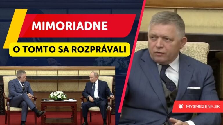 AKTUÁLNE: Robert Fico po boku Putina: Ukrajina do NATO nesmie, zaznel aj príbeh o žabe