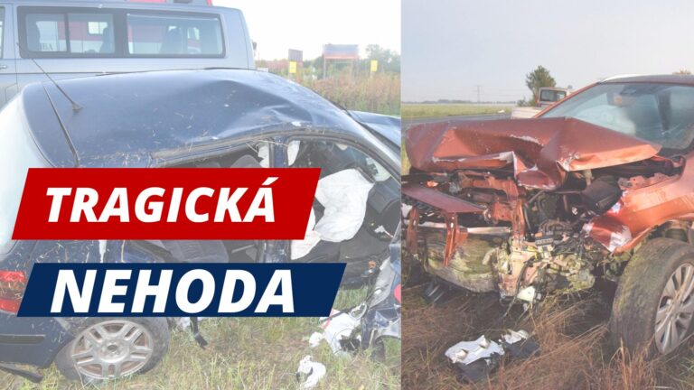 FOTO: TRAGÉDIA pri Nových Zámkoch! Mladá žena (20) zomrela po čelnej ZRÁŽKE, autá ostali v troskách
