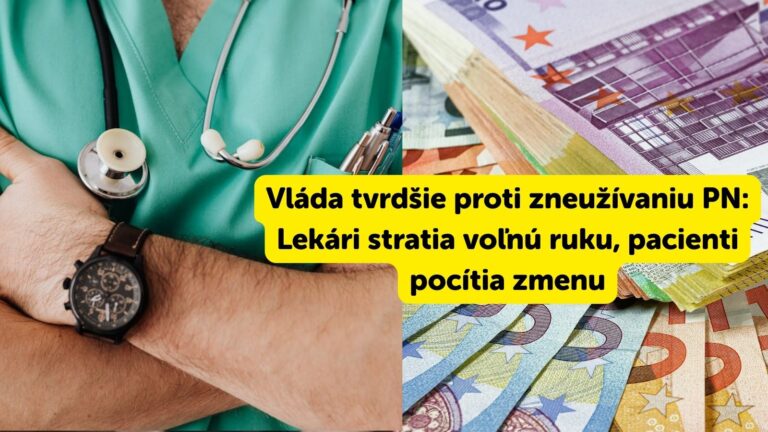 KONIEC „falošným“ PNkám: Vláda nasadzuje BIČ — lekári už nebudú môcť obchádzať kontrolu!