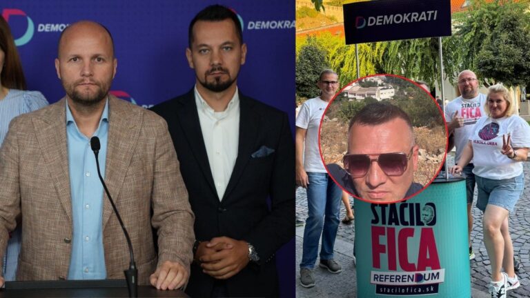MIMORIADNE: NAPADLI okresného predsedu DEMOKRATOV. Naď odkazuje „Nebojíme sa!“ Toto sa stalo