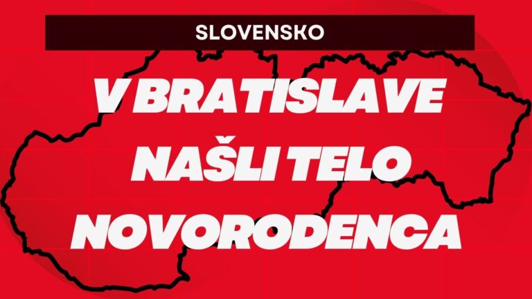 HOROR v Bratislave: Telo novorodenca objavili v práčke, polícia ZADRŽALA otca