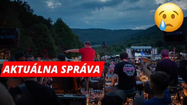 NEČAKANÉ ROZHODNUTIE! Obľúbený hudobný FESTIVAL končí. Takto to vysvetlil organizátor.