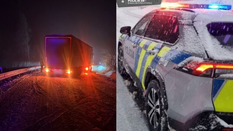 MIMORIADNE: SLOVENSKO zasiahlo husté sneženie. Čertovica NEPREJAZDNÁ. VIDEO hovorí za všetko.