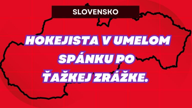 Hokejista Roman Kukumberg mladší bojuje o život v umelom spánku. Polícia odhalila prvé podrobnosti nehody