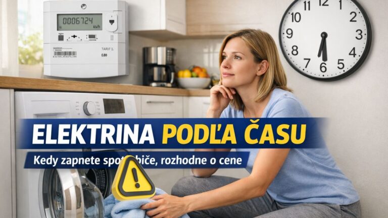 VARÍTE VEČER? Môžete PLATIŤ VIAC! Štát mení účtovanie elektriny podľa tohto