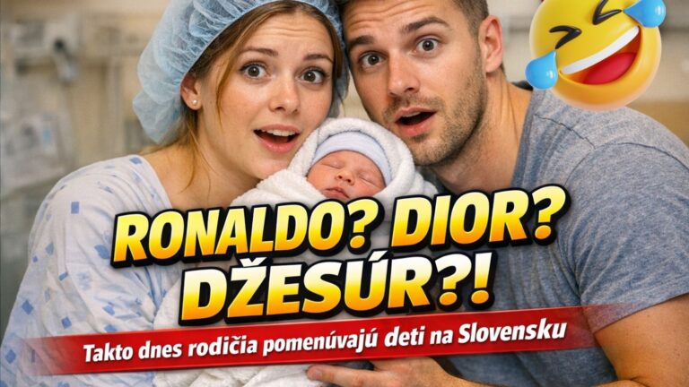 Zabudnite na Janka a Marienku: V slovenskej pôrodnici sa NARODILI Ronaldo a Freya!