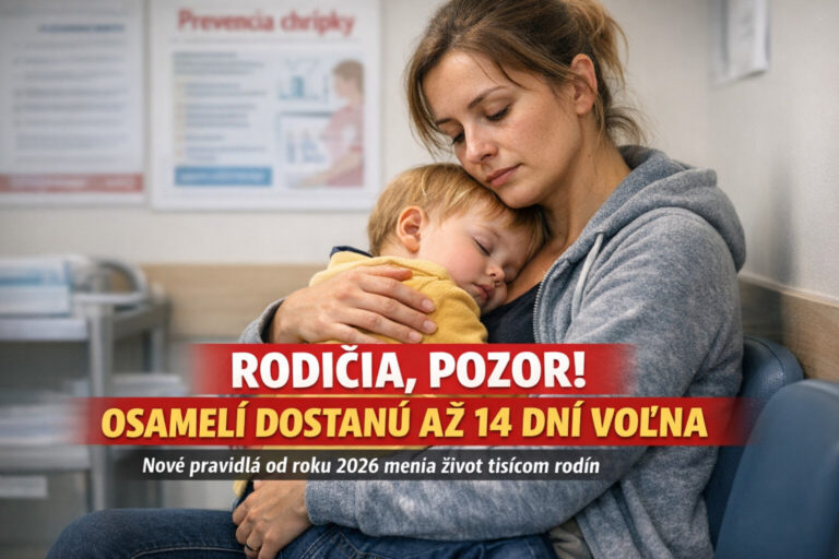 TOTO rodičia roky žiadali! Nový zákon im prinesie viac voľna a plnú výplatu
