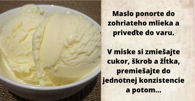 Urobte si domácu zmrzlinu. Chuťou sa podobá ruskej zmrzline z detstva