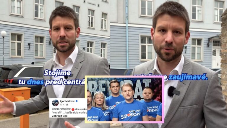 MATOVIČ si zgustol na Šimečkovi: TOTO video ho úplne potopilo!