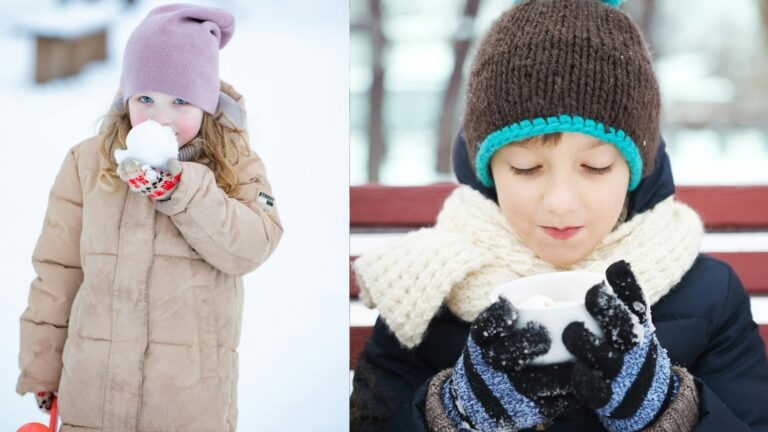 Môžu deti jesť sneh? Odborníci vysvetľujú, kedy je to bezpečné a kedy nie