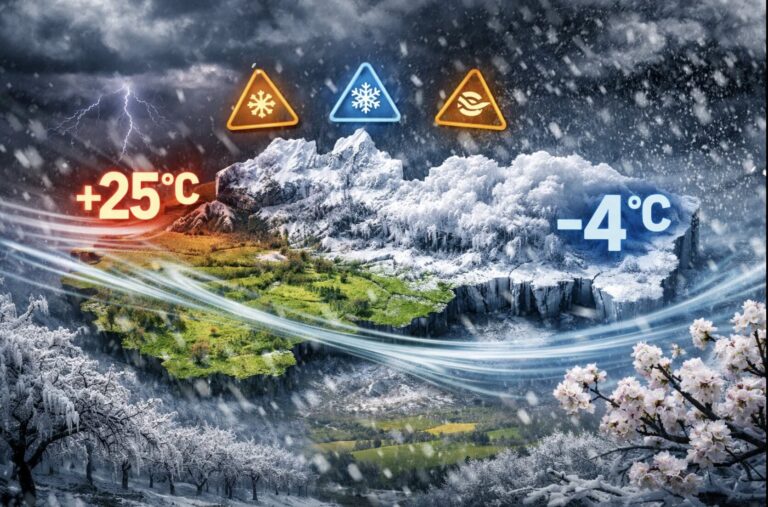 Ešte včera +25 °C, dnes MRAZY?! Slovensko čaká prudký zlom, ktorý môže zničiť úrodu!