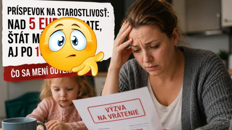 Pre 5 eur vám štát môže klopať po desiatich rokoch na dvere. Vieme o čo ide