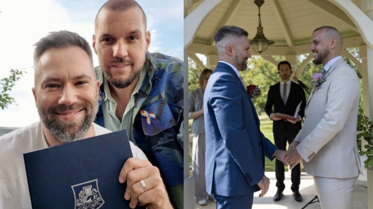 „Želám vám, aby…“ Michal Sabo z PSKA po svadbe s partnerom poslal Slovensku odkaz, ktorý rozdelil internet
