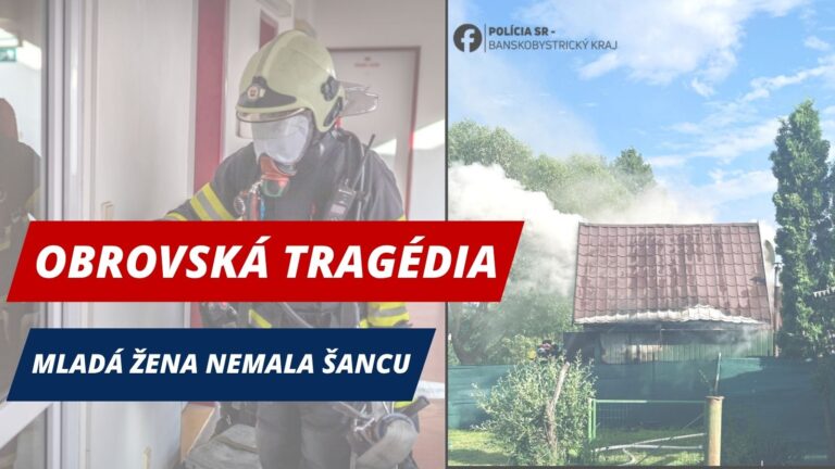 18-ročná žena zomrela v plameňoch: Po požiari chatky pri Lučenci prišiel desivý objav