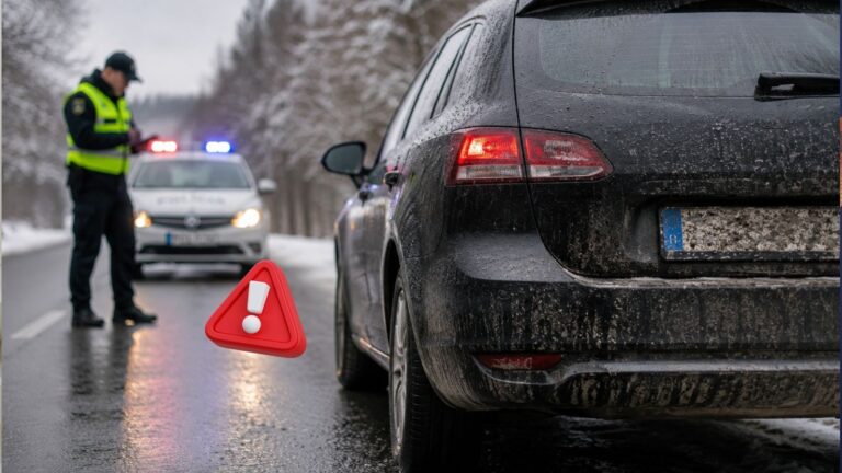 Polícia bije na poplach: kvôli tejto veci na aute riskujete 1000€ pokutu