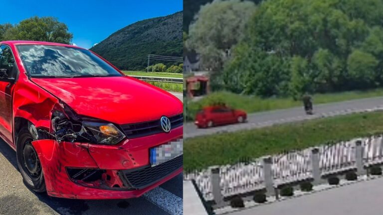 VIDEO: Motorkár viezol 3-ročné dieťa, potom prišla zrážka s autom