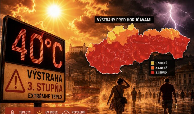 POZOR! Slovensko zasiahne PEKELNÉ teplo: Padne dnes magická 40-ka?!