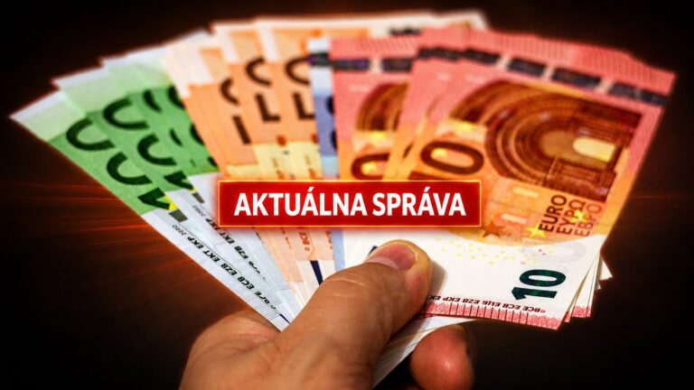Minimálna mzda ide opäť HORE: Pozrite, kto si od roku 2027 polepší