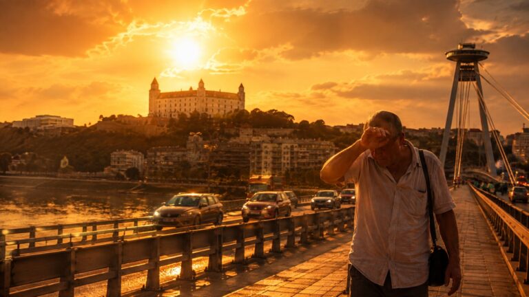 Slovensko čaká extrém: Búrky ustúpia a teploty vystrelia až k 41 °C. V hre je rekord